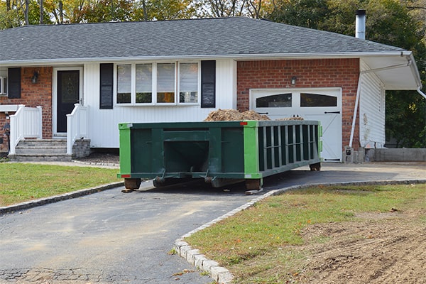 you can dispose of household waste, construction debris, and yard waste in a residential dumpster